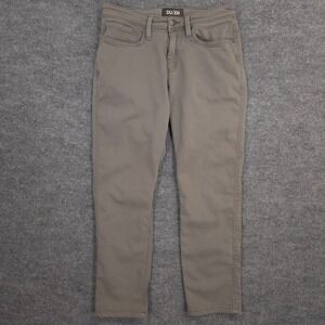 DU/ER Pants Mens *30X28* Gray N2X No Sweat Relaxed Tapered 5 Pocket Stretch